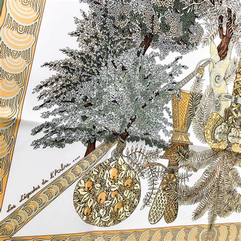 Les Legendes de L'Arbre Hermes Scarf by Annie Faivre – Chic 